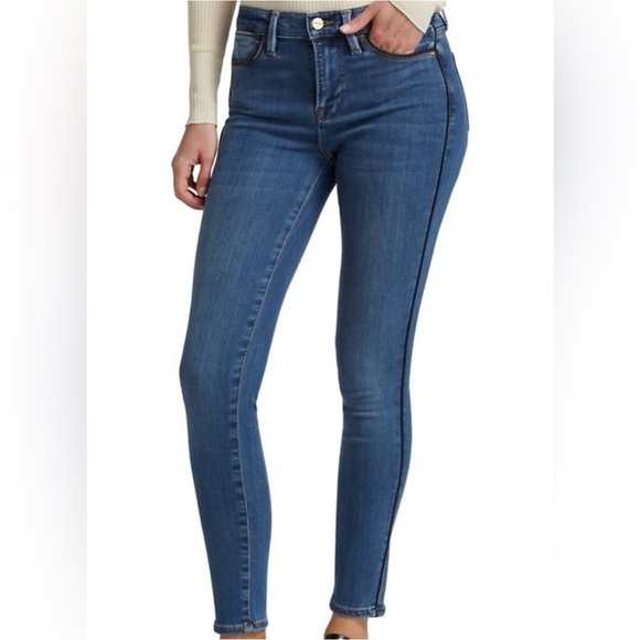 FRAME Le High Skinny Jeans with Piping, size 30 - EUC! - Picture 5 of 10